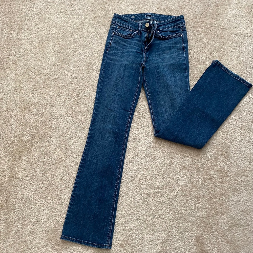 White House Black Market Bootcut Denim 2S